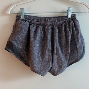 lululemon Hotty Hot 2.5 in inch Charcoal Athletic Shorts